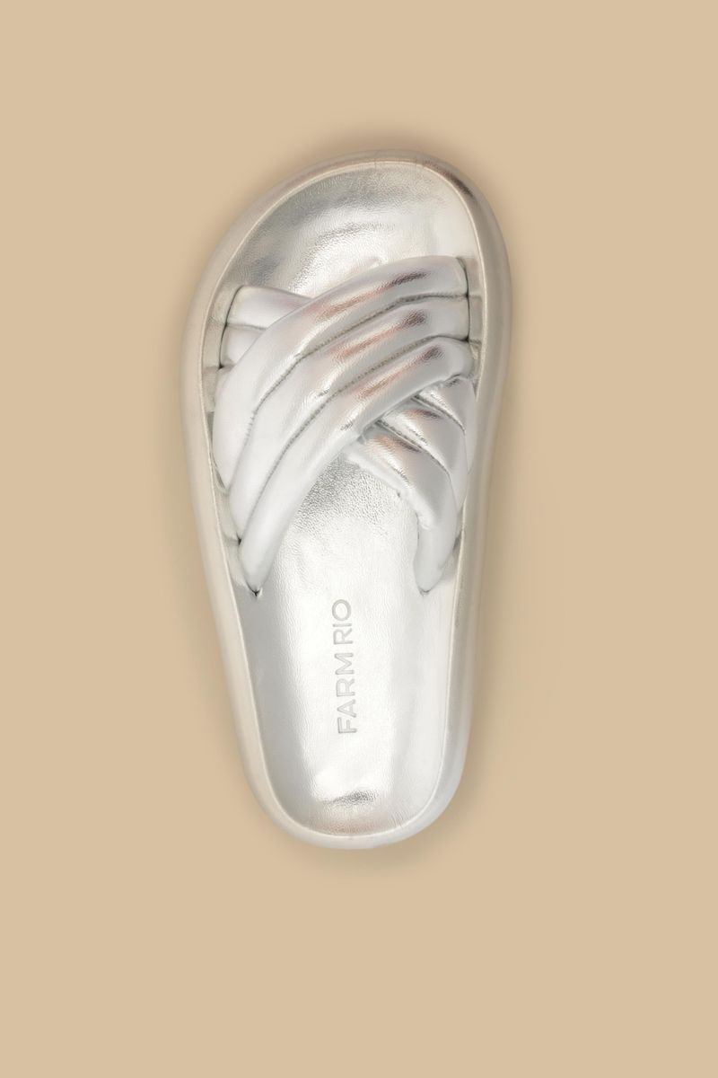 Sandália Flatform Anatômica matelassê